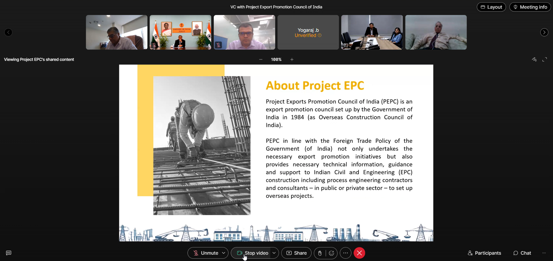 Webinar India Japan Infrastructure Cooperation for African Projects