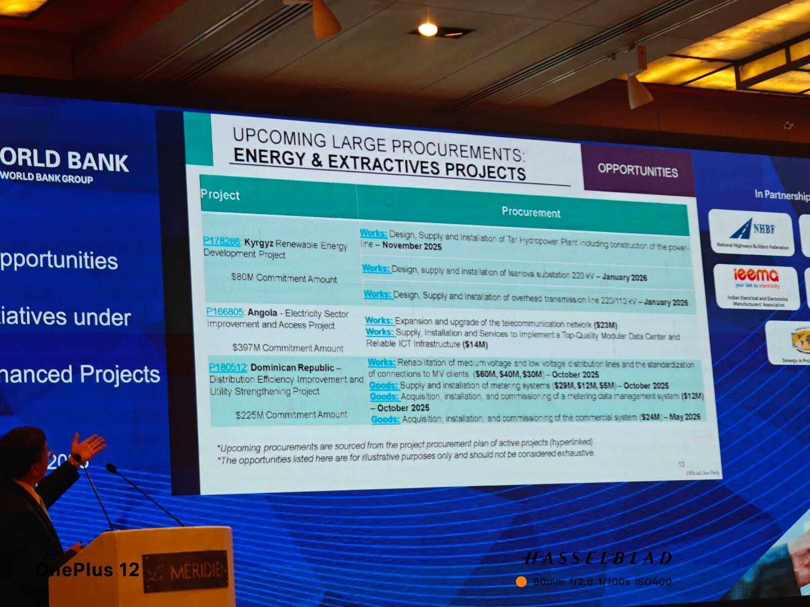 World Bank Seminar on Business Opportunities in World Bank Financed Projects